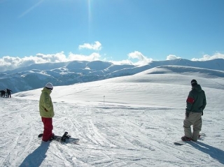  Snowborder in Campo Felice 